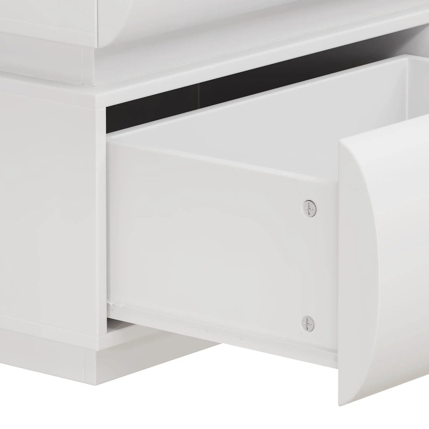 Minimalist Modern 6 Drawer Dresser, Handle Free Design With Wide Storage by HouseOfZazla