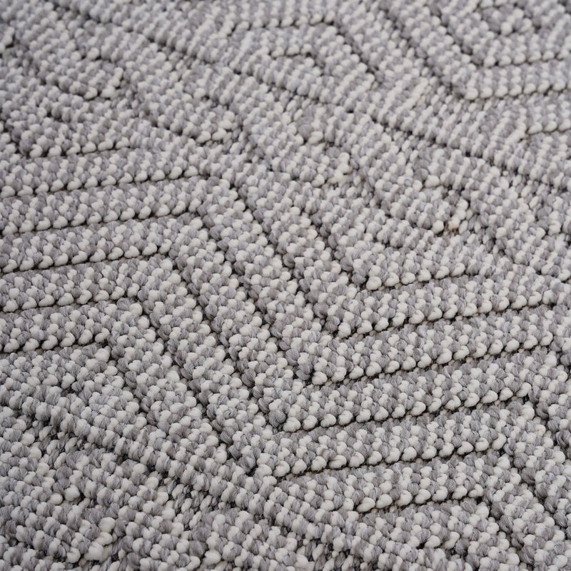 Guros - 8' X 10' Geometric Indoor / Outdoor Area Rug - White by Unique Piece Furniture