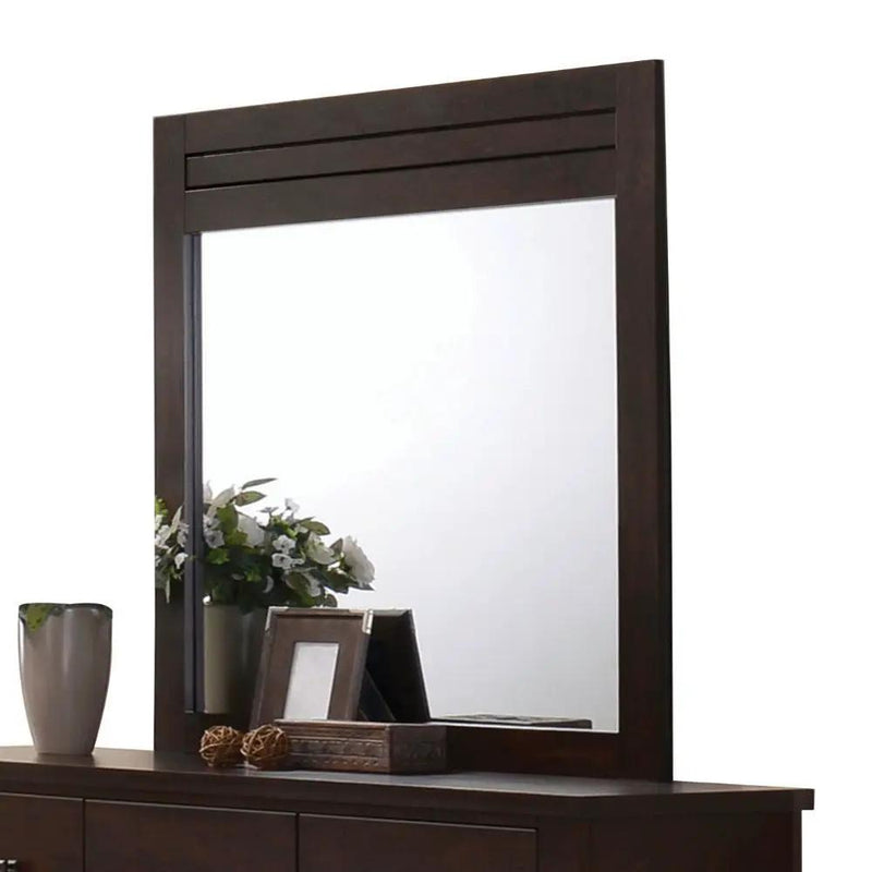 Panang - Mirror - Mahogany by Unique Piece Furniture