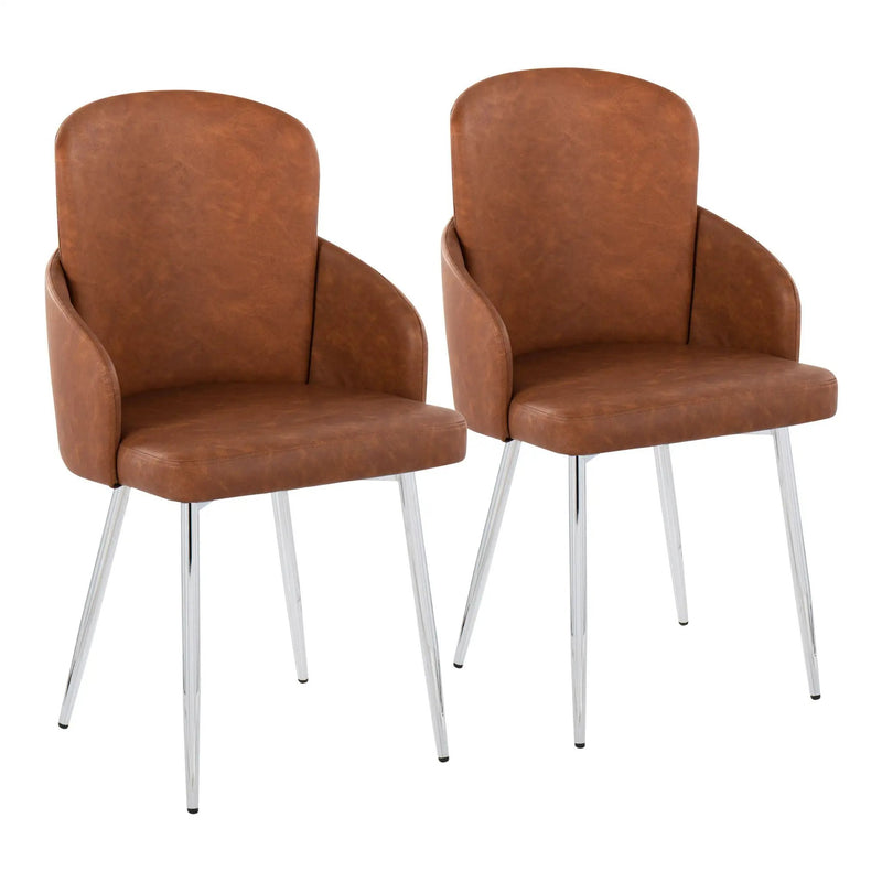 Dahlia - Contemporary, Dining Chair (Set of 2) by Unique Piece Furniture