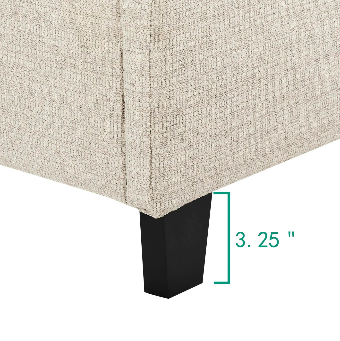 Tufted Upholstered Headboard Platform Bed by HouseOfZazla