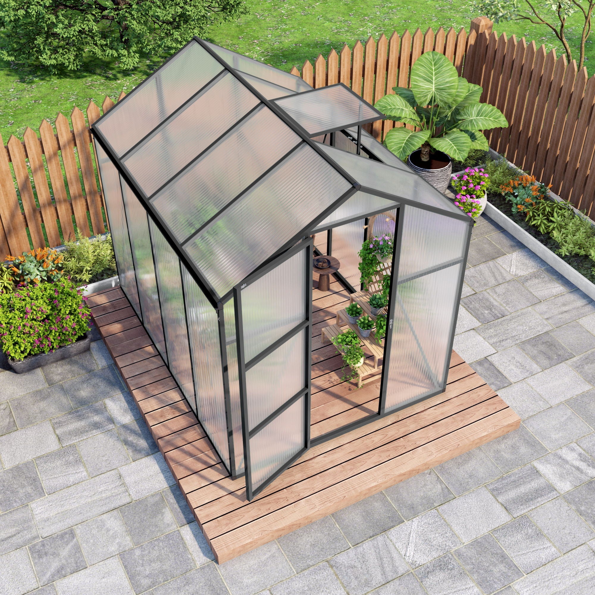 Gain Height Windproof house With Raised Base by HouseOfZazla