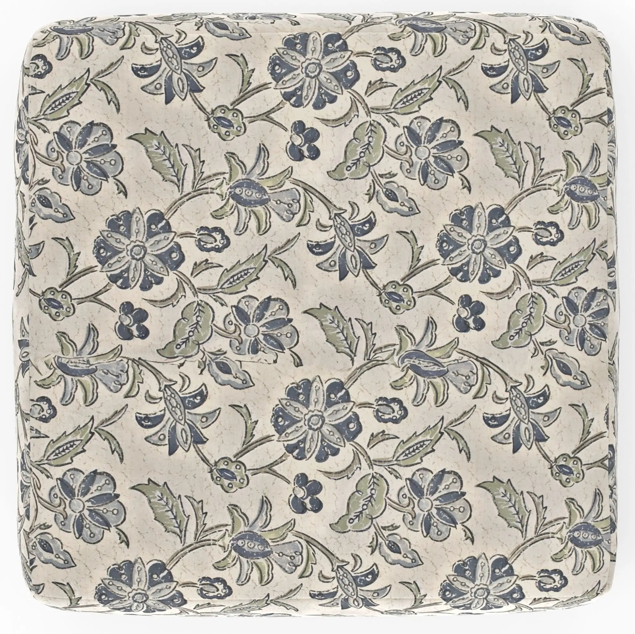Stockbridge - Cocktail Ottoman - Denim by Unique Piece Furniture