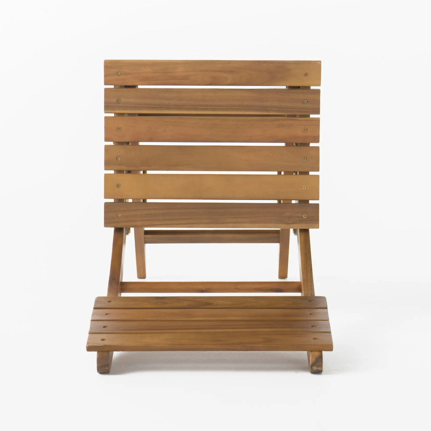 Outdoor Foldable Wood Dining Chair With Slat Design (Set of 2) by HouseOfZazla