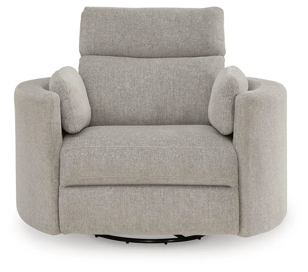 ModMax Luxe - Swivel Glider Power Recliner - Flint by Unique Piece Furniture