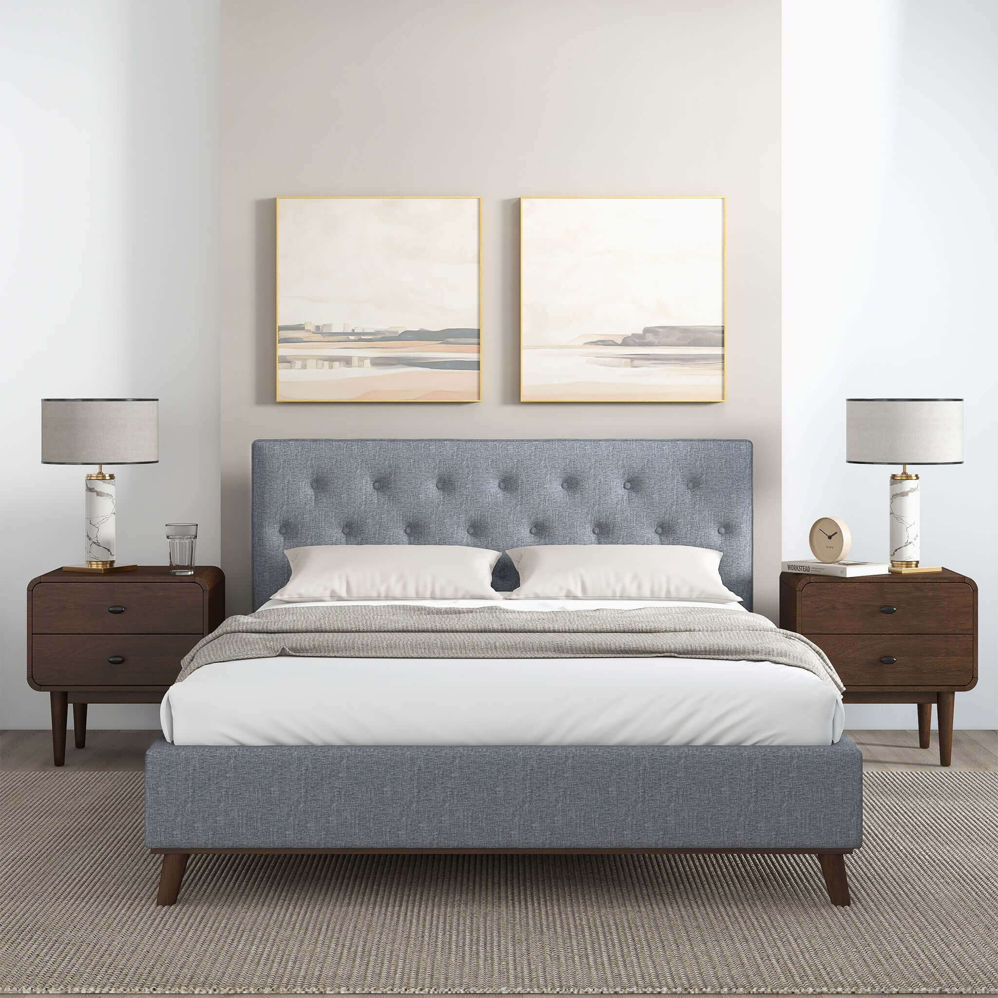 Graceville - Elegant Design Platform Bed by Unique Piece Furniture