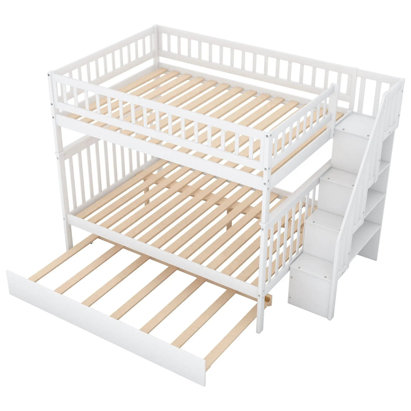 Bunk Bed With Staircase by HouseOfZazla