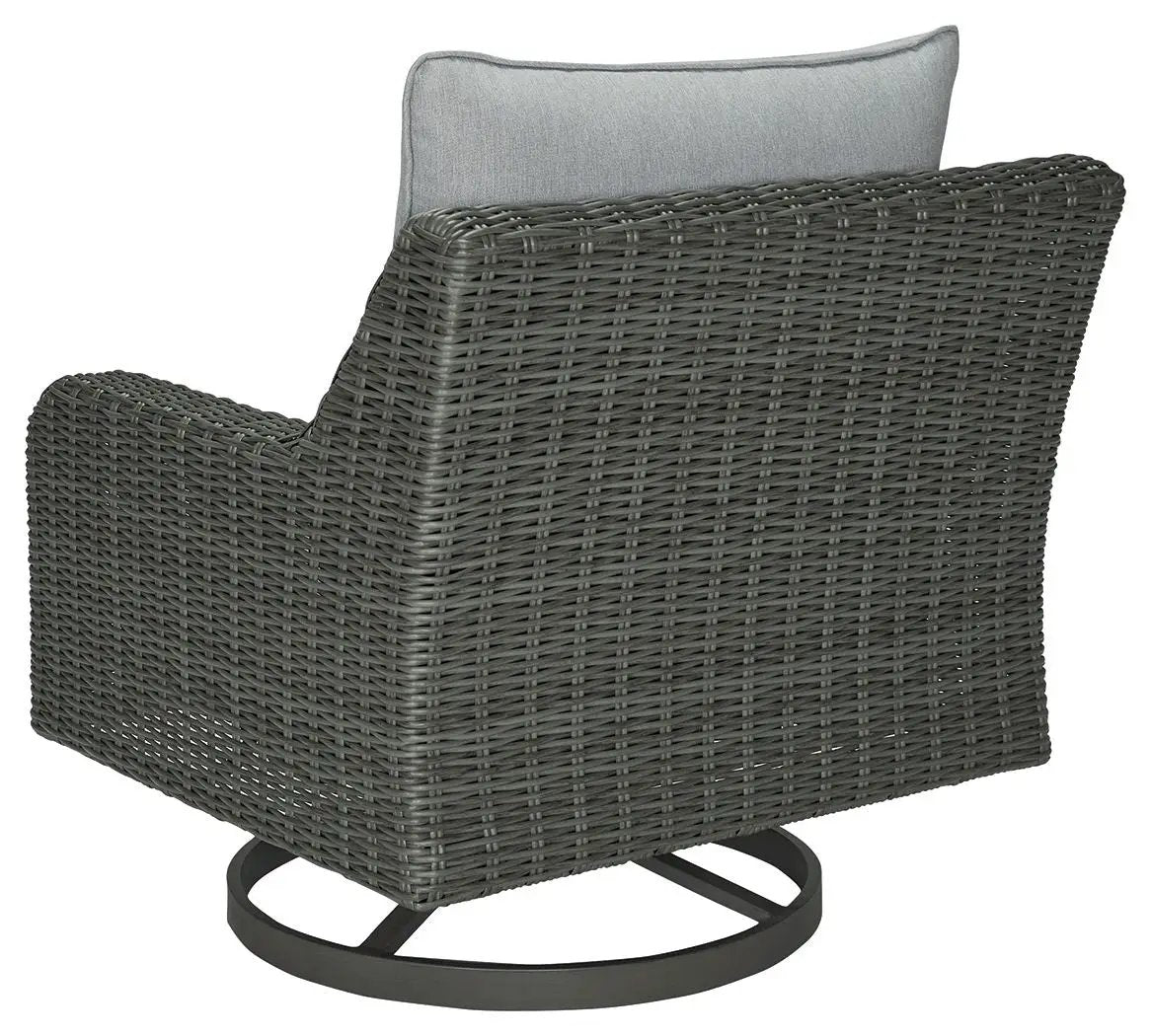 Elite Park - Swivel Lounge w/ Cushion - Gray by Unique Piece Furniture