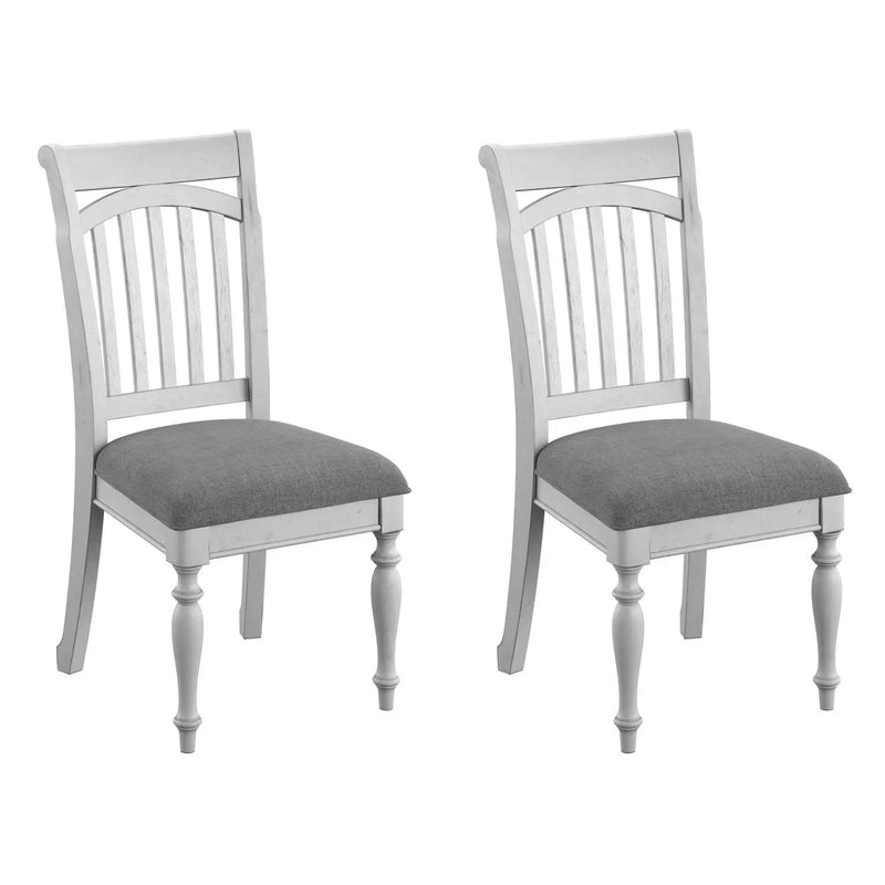 Slat Back Dining Chairs (Set of 2) - Gray by Unique Piece Furniture