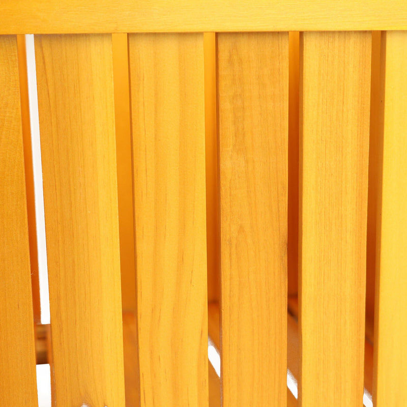 Square Outdoor Flower And Herb Pot - Teak by HouseOfZazla