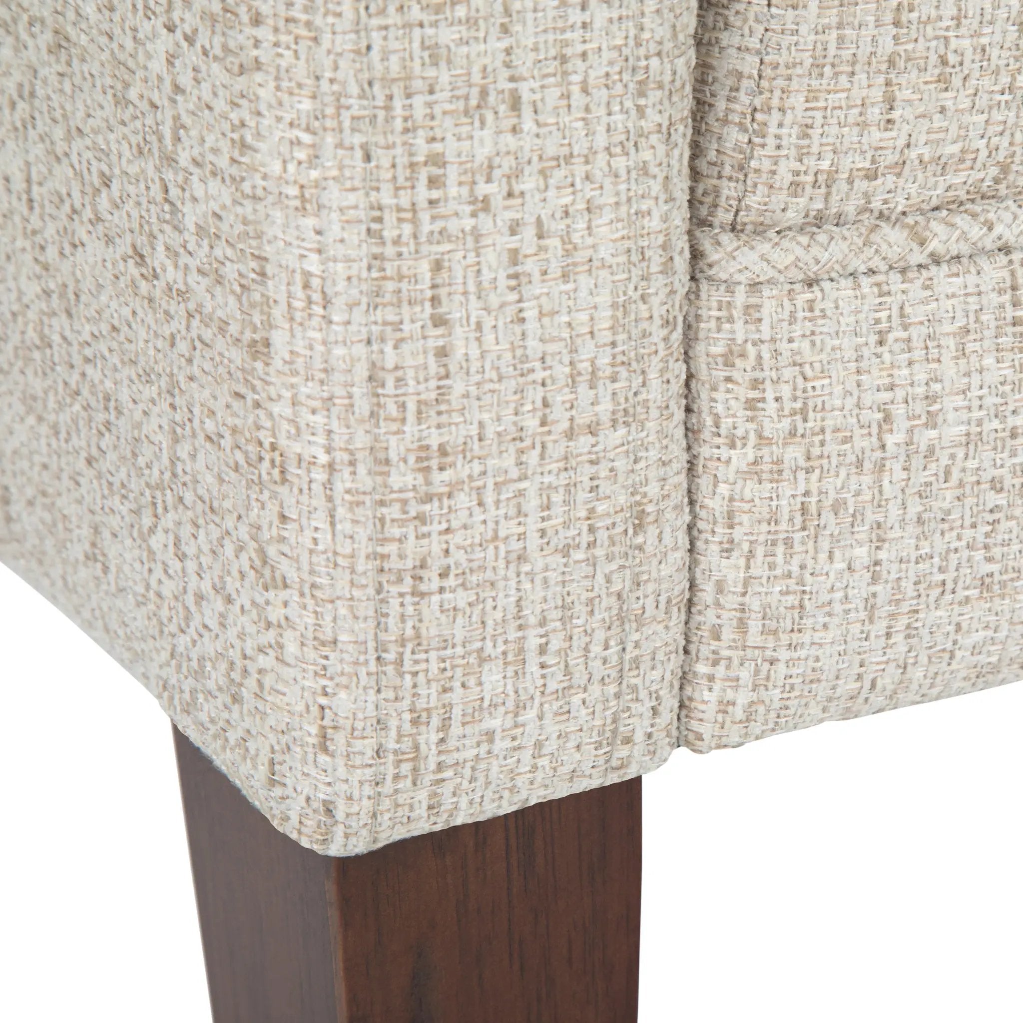 Parris Upholstered Bench - Platinum by HouseOfZazla