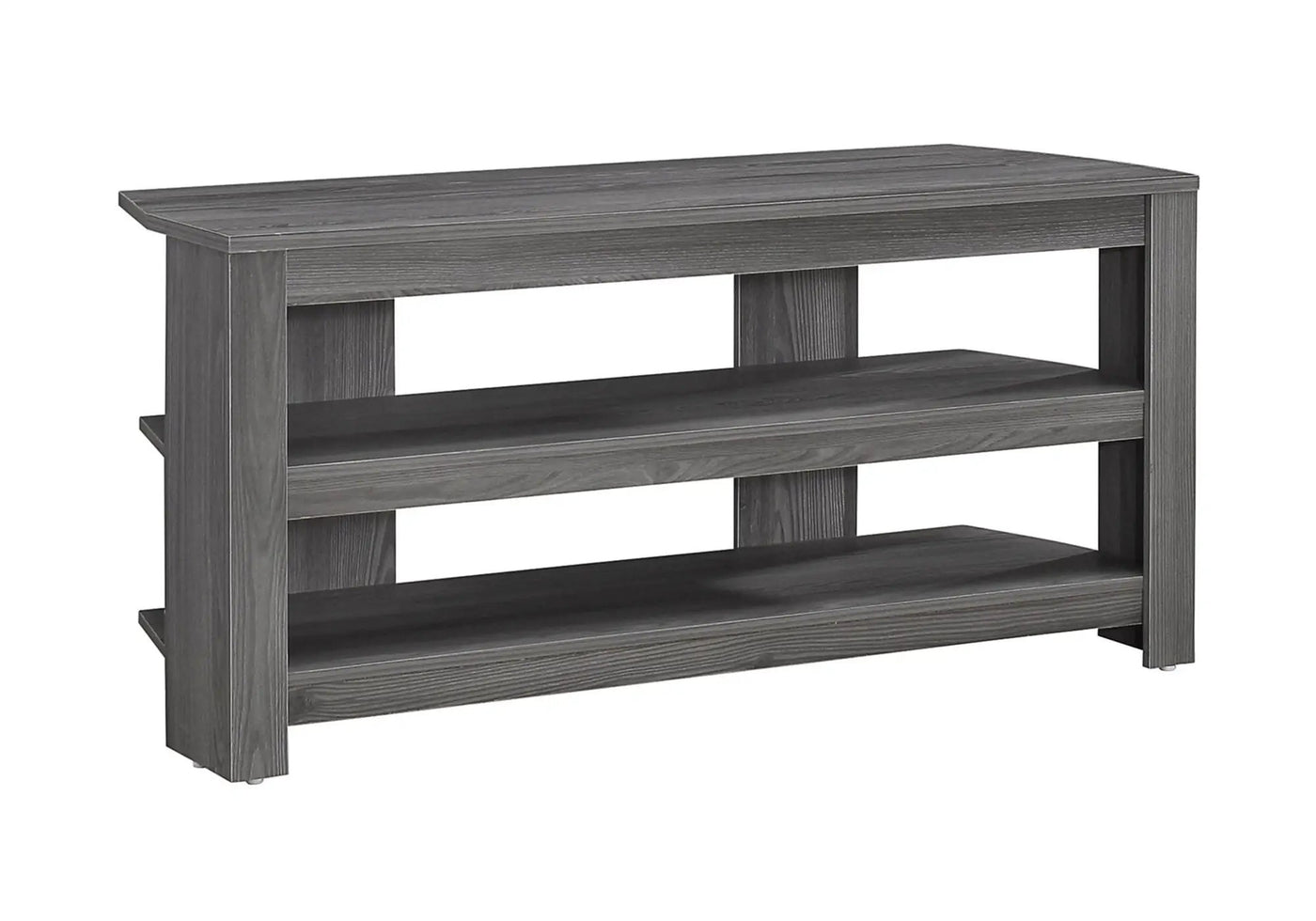 TV Stand Console Media Entertainment Center with 3 Storage Shelves by HouseOfZazla