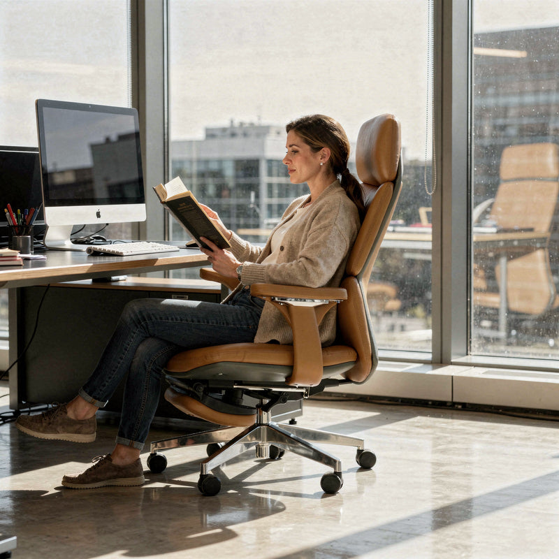 Ergonomic Leather Executive Office Chair, photo 7 of 7