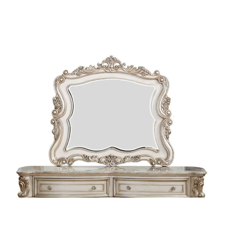 Gorsedd - Mirror - Golden Ivory by Unique Piece Furniture