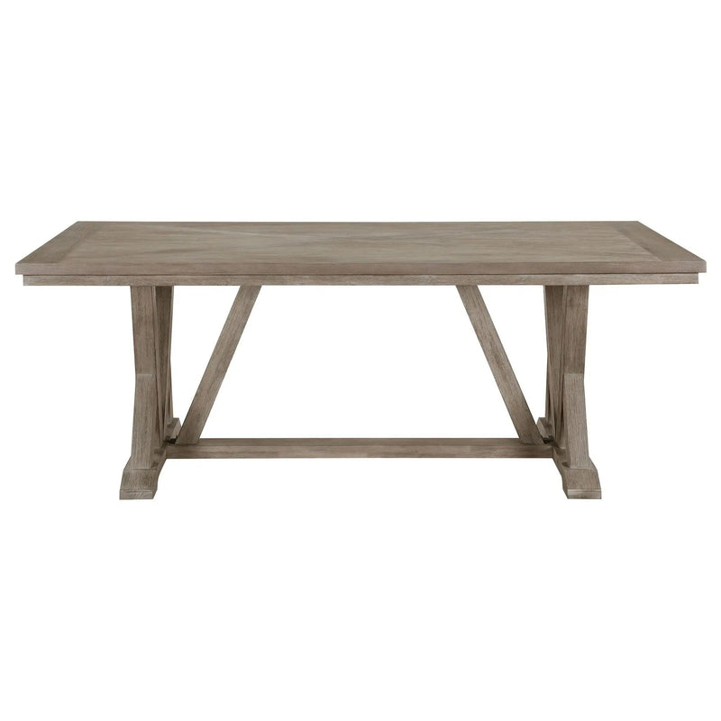 Cornelia 7-piece Rectangular Dining Table Set Coastal Grey by Unique Piece Furniture