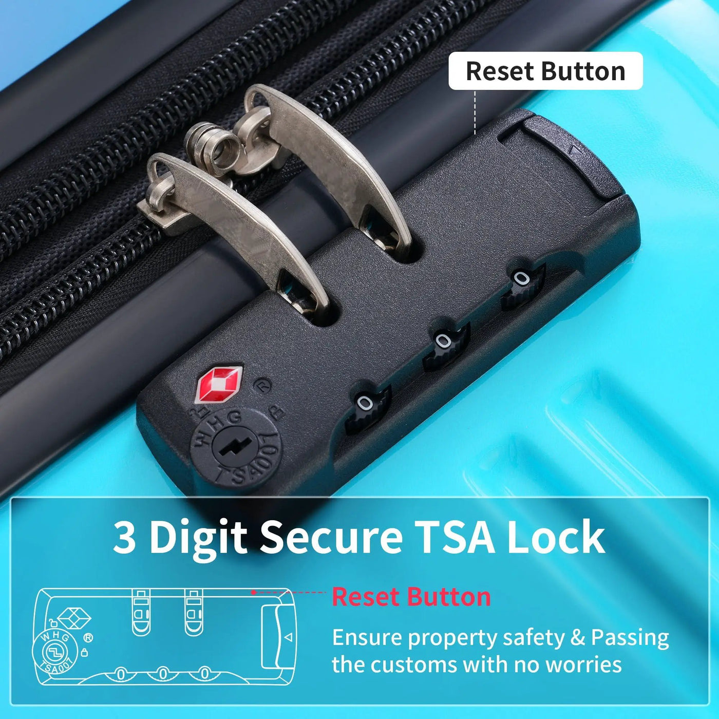 Hardshell Luggage Sets 3 Piece Gradient Color Expandable Suitcase With Spinner Wheels And Tsa Lock Lightweight 20" 24" 28" Available by HouseOfZazla