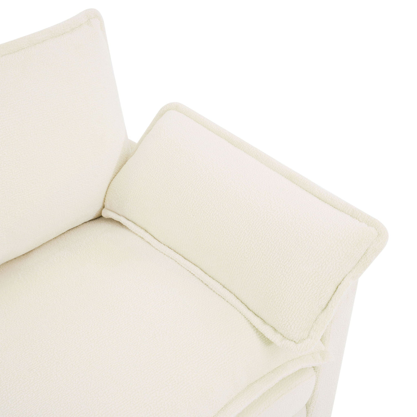 Modern Sofa Set With Double Layer Cushion And Side Storage Pockets by HouseOfZazla