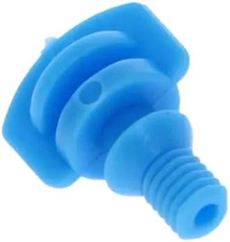 MroMax 25Pcs 360 Degree Micro Sprayer Automizing Sprinkler Nozzle Hydroponic Aeroponic Misters Fan Jet for Miniature Garden Lawn Plant Irrigation System Blue by GreenHaven Gardens