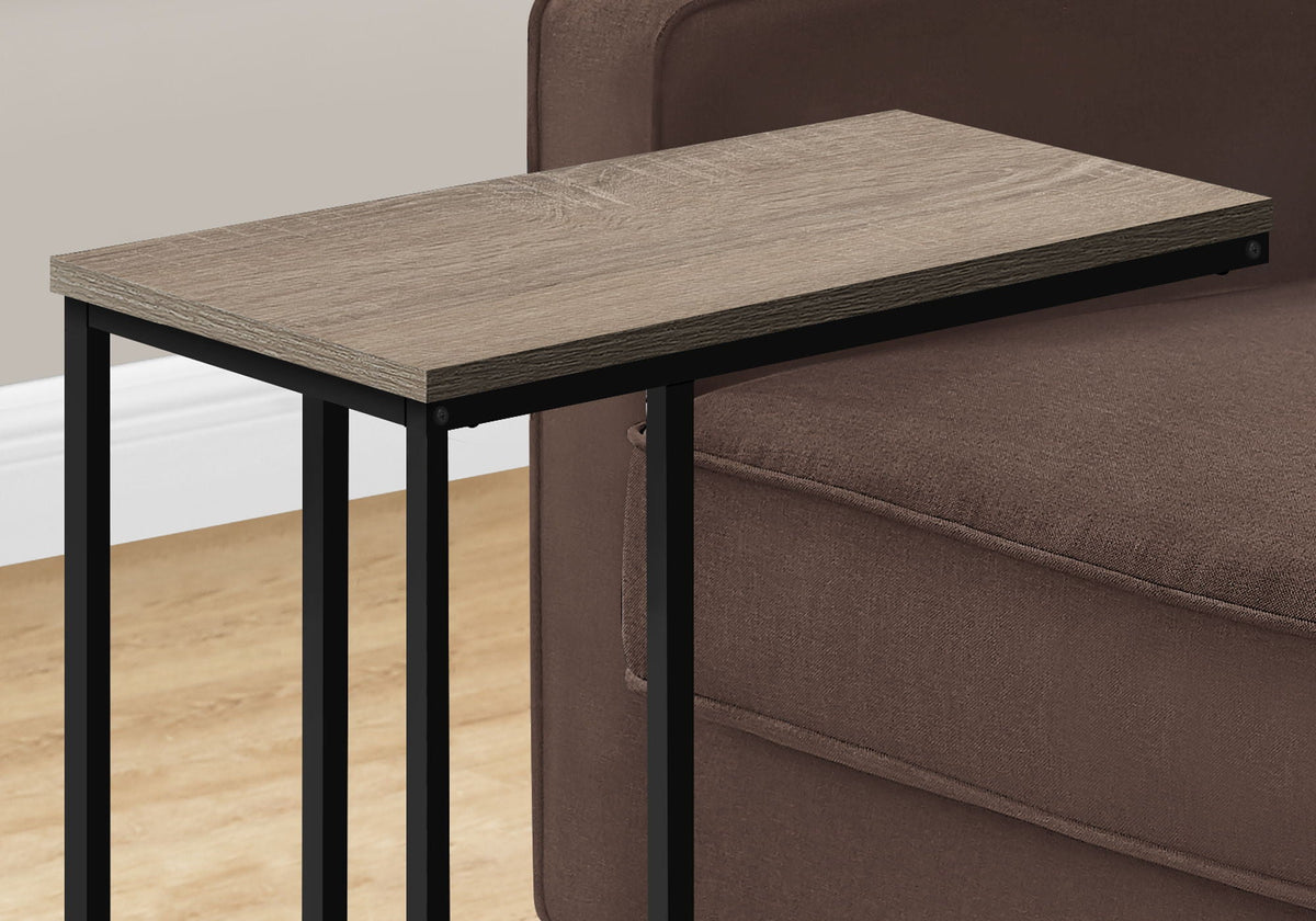 C-Shaped Metal Accent Table with Space-Saving Functionality - Multiple Colors, photo 10 of 24