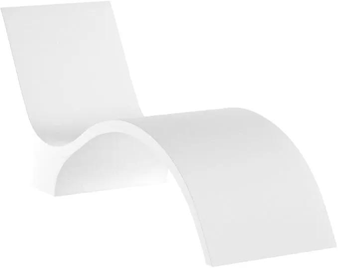 Ledge Lounger - Signature Chaise Deep - Inside Pool & Sun Shelf Lounge Chair - Designed for Deep Shelves 10”-15” - Compatible with All Pool Types - Poolside & Sun Deck Tanning - Set of 2 - White by GreenHaven Gardens