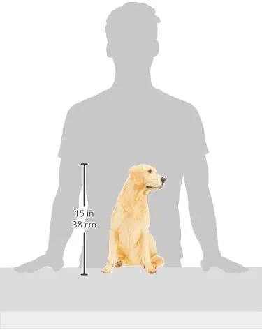 Design Toscano Golden Labrador Retriever Dog Garden Statue, 15 Inch, Full Color by GreenHaven Gardens