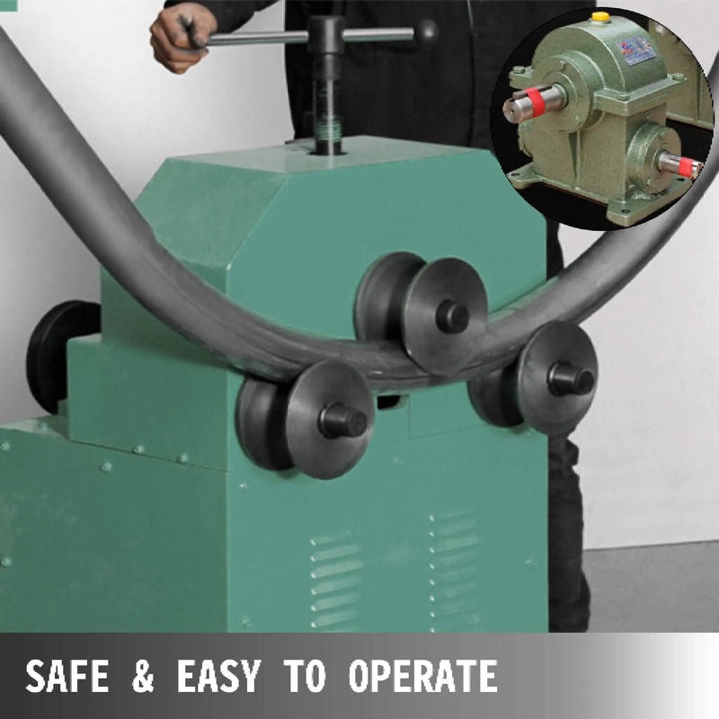 32-Inch Heavy-Duty Electric Industrial Square Pipe Tube Bender Machine With Die Set (SAK21576) by SAKSBY WHOLESALE