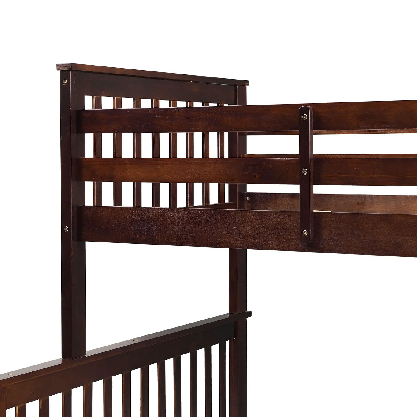 Bunk Bed With Ladder, And Safety Guard Rails by HouseOfZazla