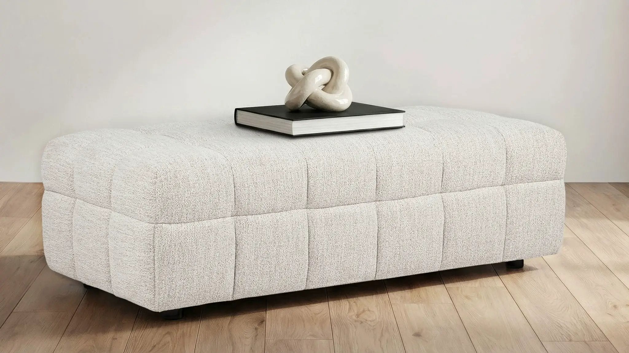 Amara Upholstered Ottoman by Unique Piece Furniture
