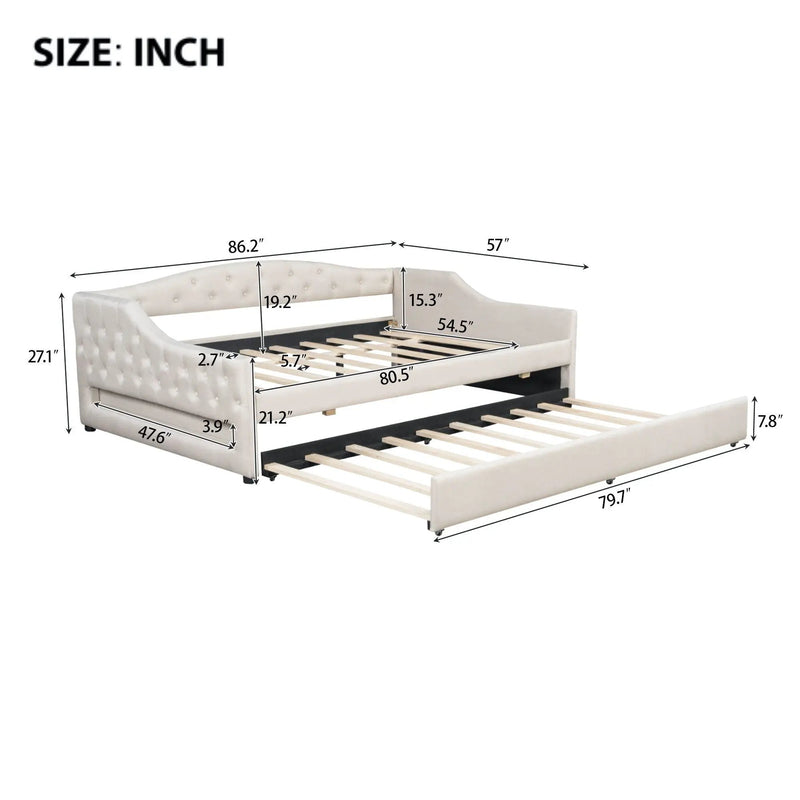 Daybed With LED Belt by Unique Piece Furniture