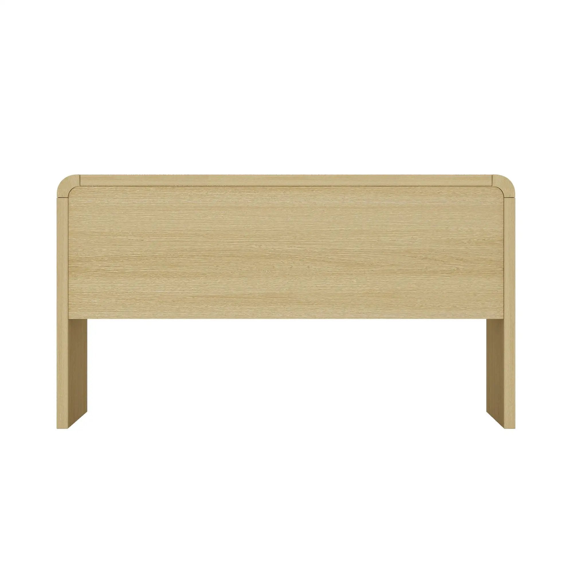 Grace - Office Desk & 2 Drawers - Oak