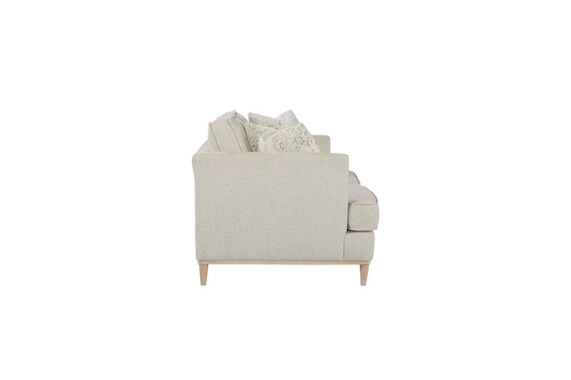 Loveseat With Reversible Cushions and 2 Pillows - Off White, photo 2 of 5