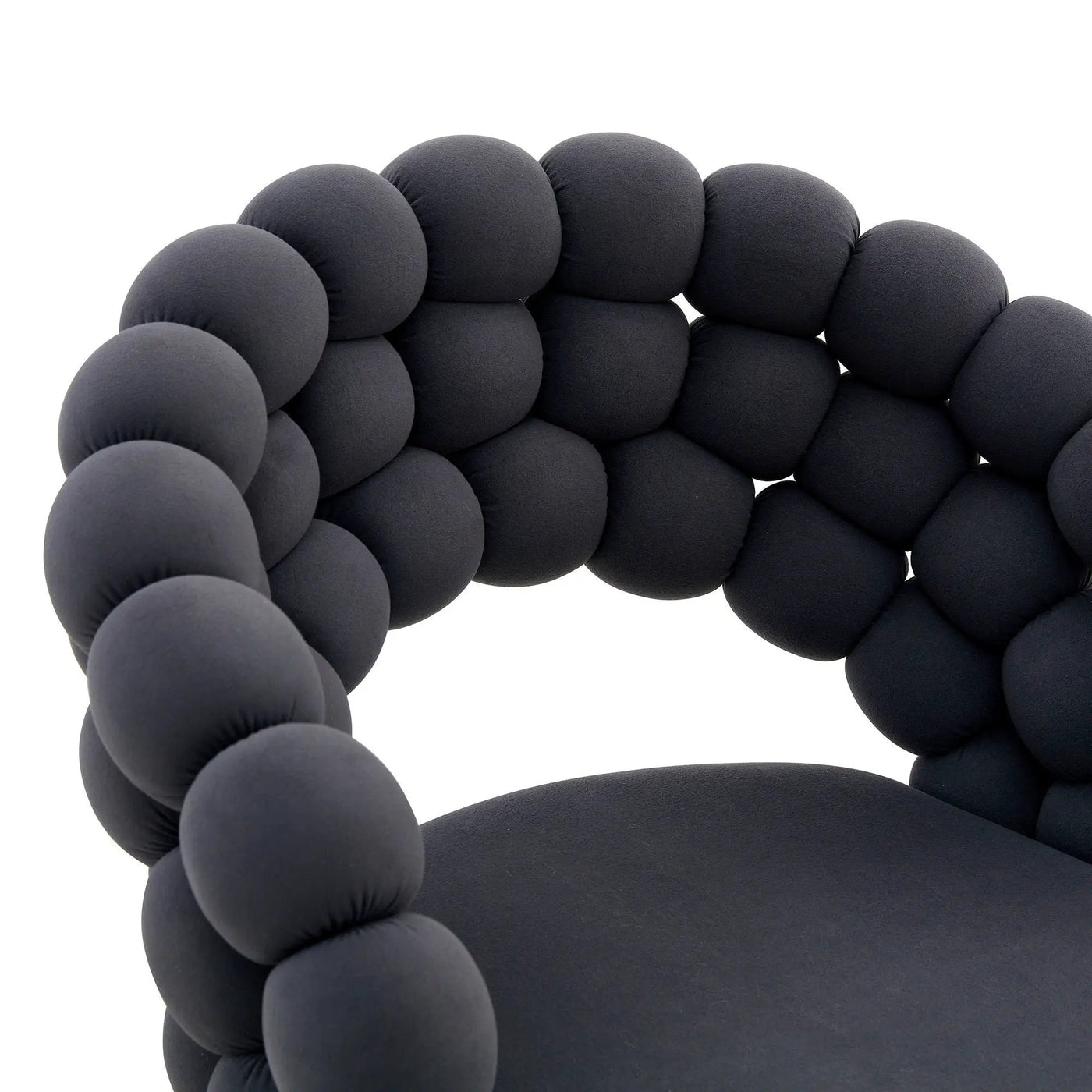 Puffy Bubble, Ball Chain Chairs For Dining Room (Set of 2) by HouseOfZazla