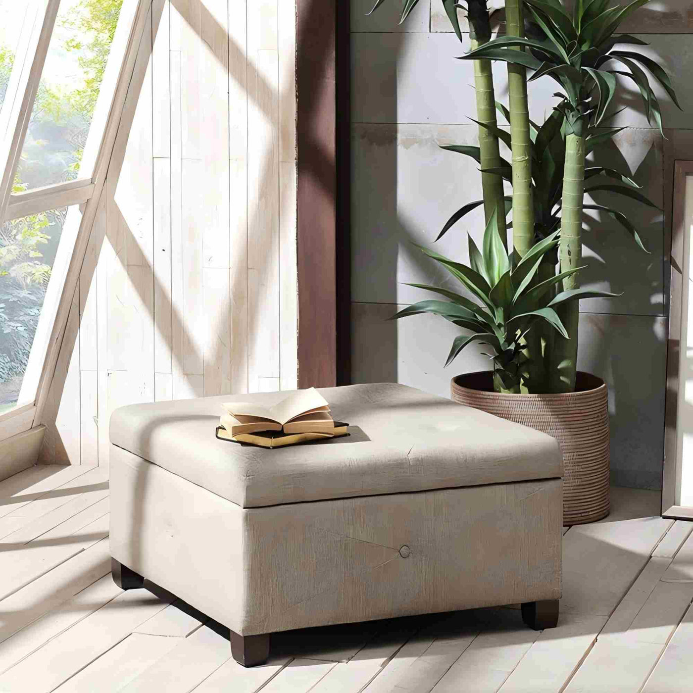 Aspen - Ottoman Soft Close Storage by HouseOfZazla