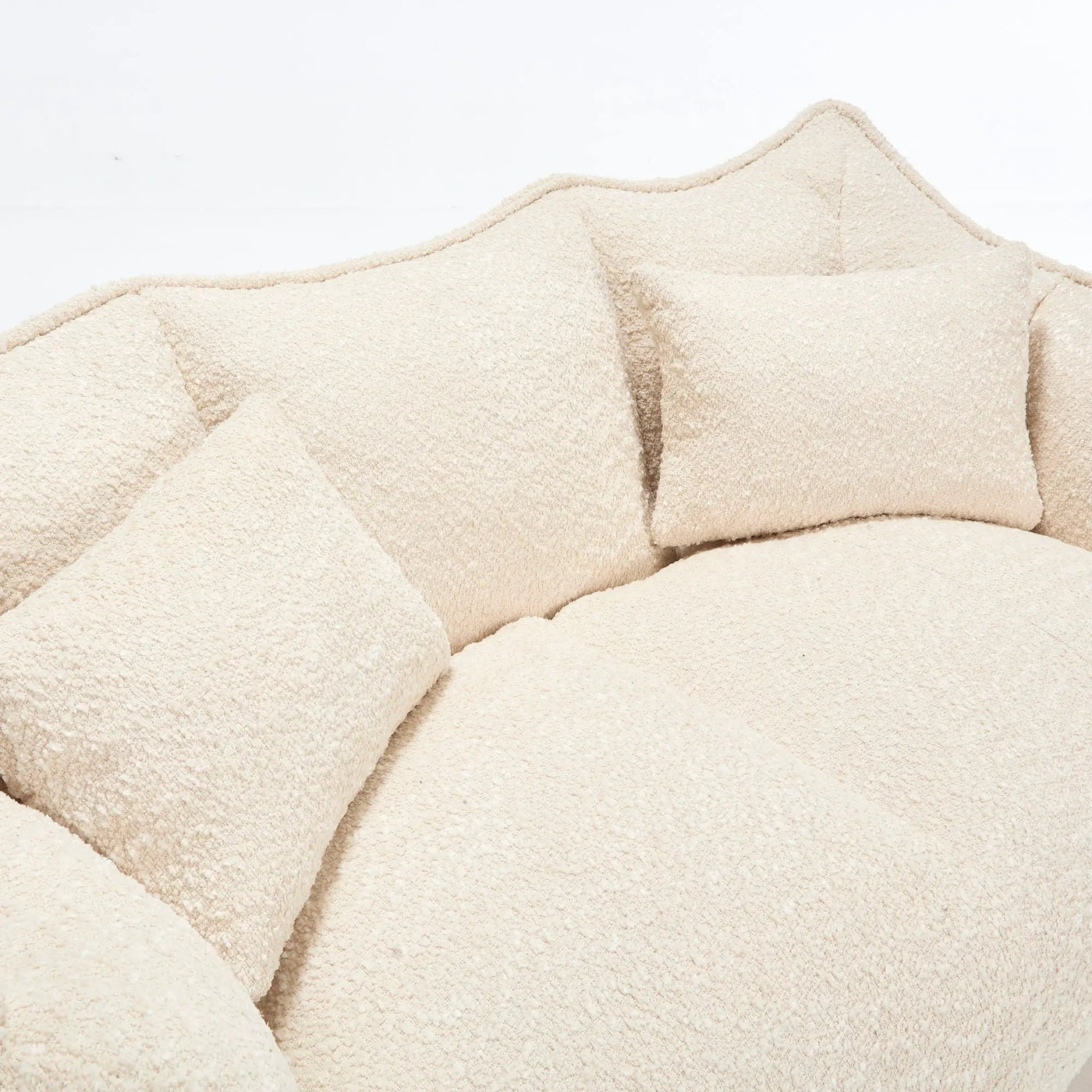 Comfortable Dual Beanbag Chair With High Resilience Foam Core For 2 People by HouseOfZazla