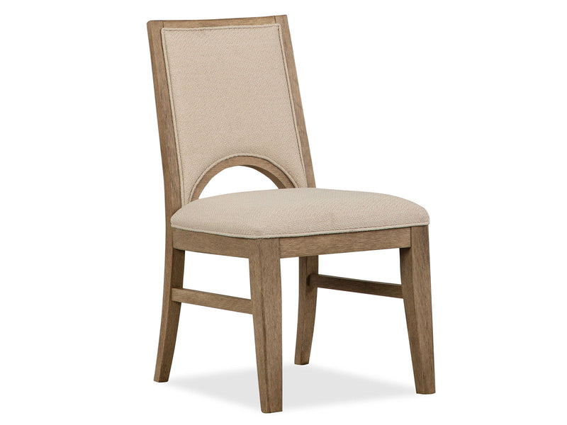 Tristan - Upholstered Side Chair (Set of 2) - Swiss Coffee, photo 3 of 7