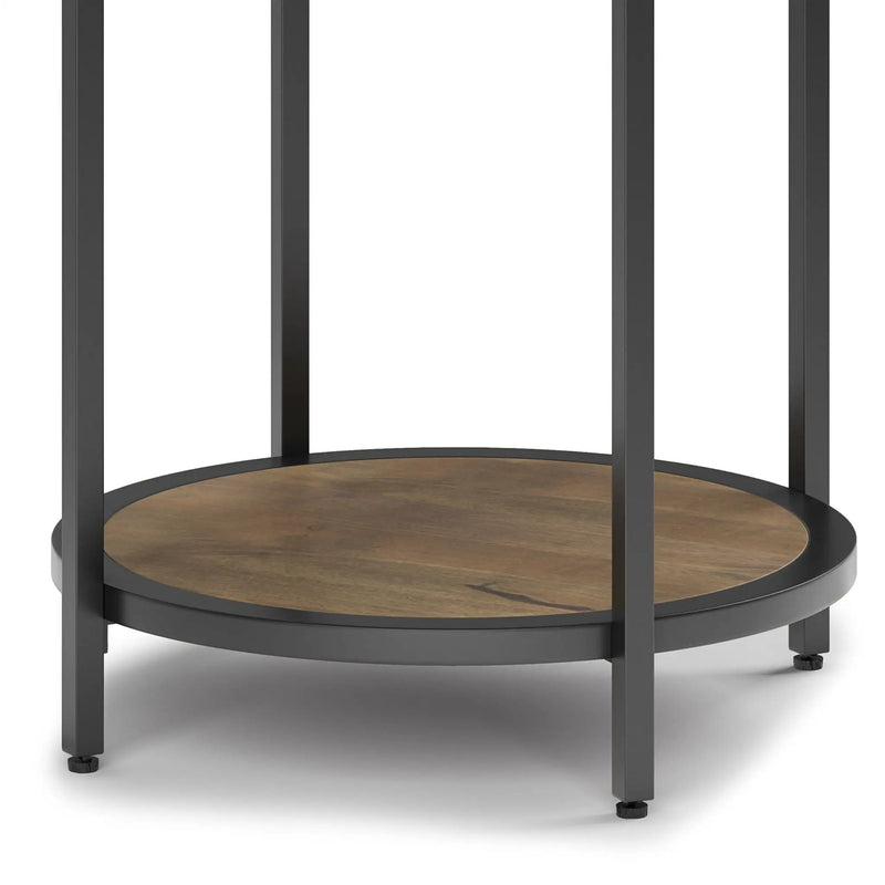 Jenna - Handcrafted Round Side Table by HouseOfZazla
