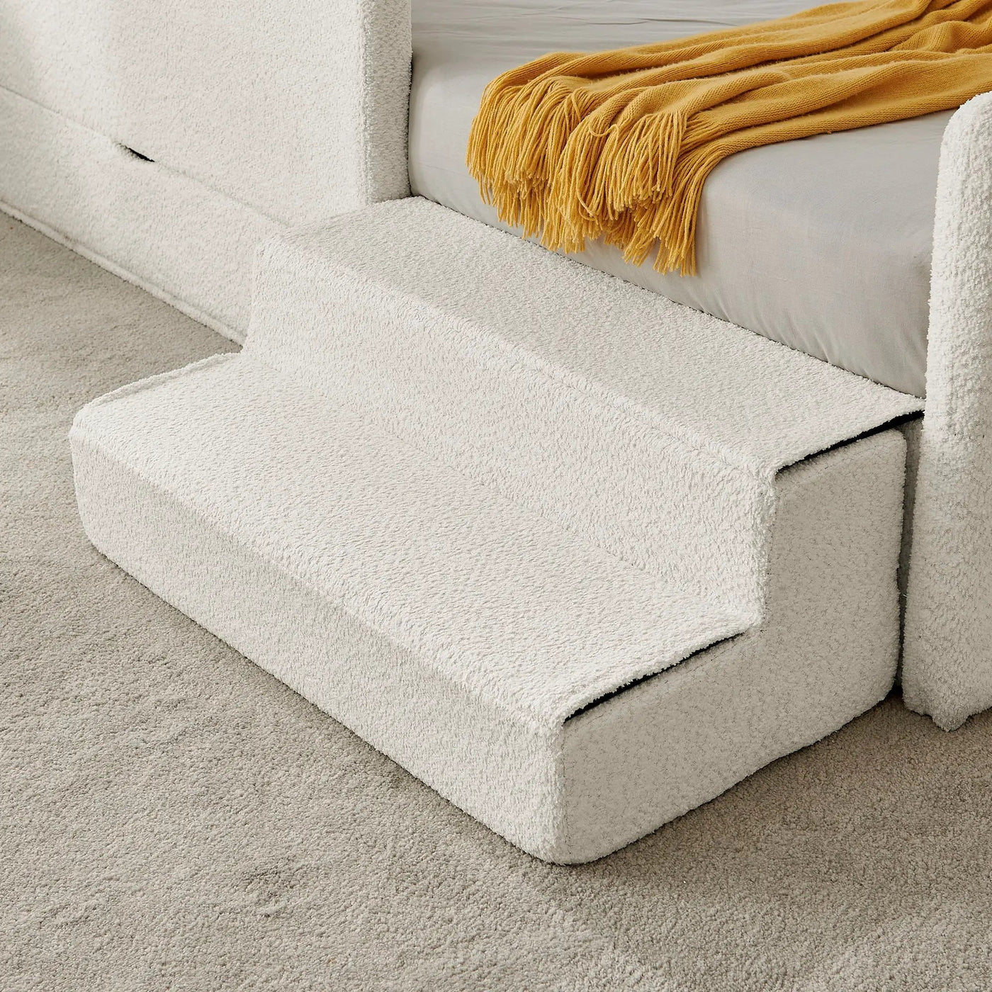 Safe Kids Bed With Guardrails And Storage by Unique Piece Furniture