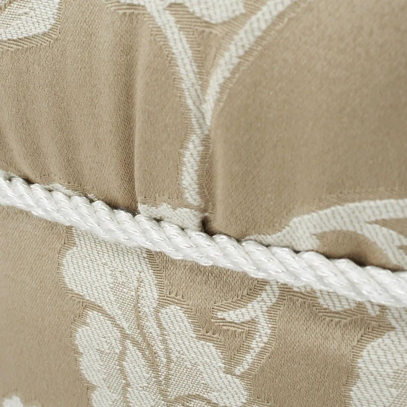 Yolanda - Round Upholstered Accent Ottoman by HouseOfZazla