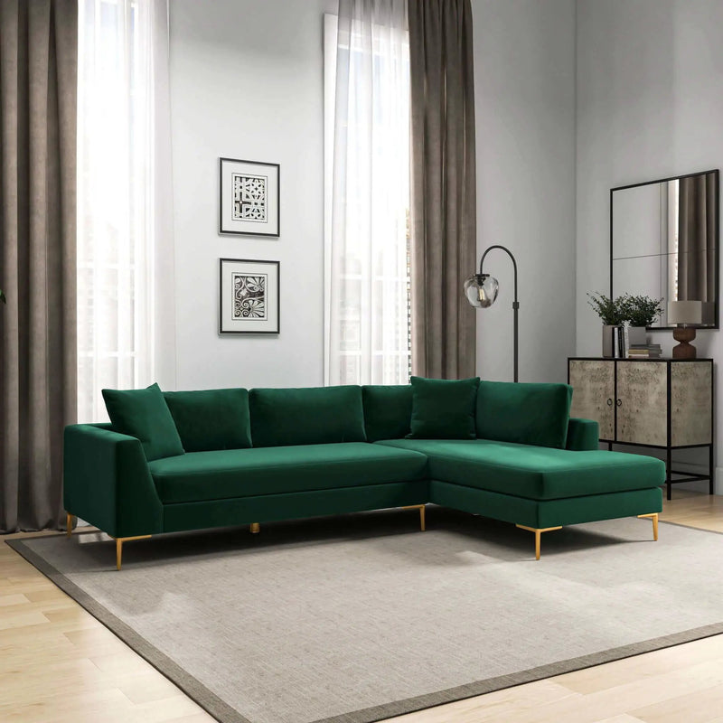 Mano - L-Shaped Sectional Sofa by HouseOfZazla