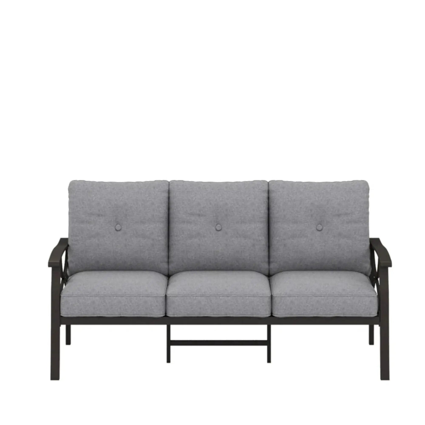 All-Weather 3 Seat Patio Sofa With Cushions by HouseOfZazla