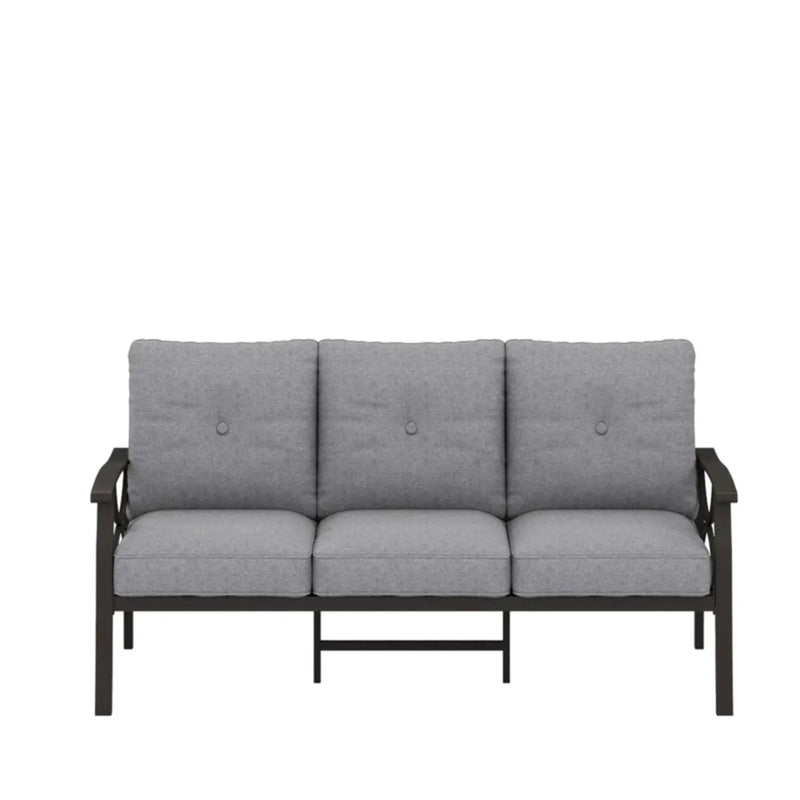 All-Weather 3 Seat Patio Sofa With Cushions by HouseOfZazla