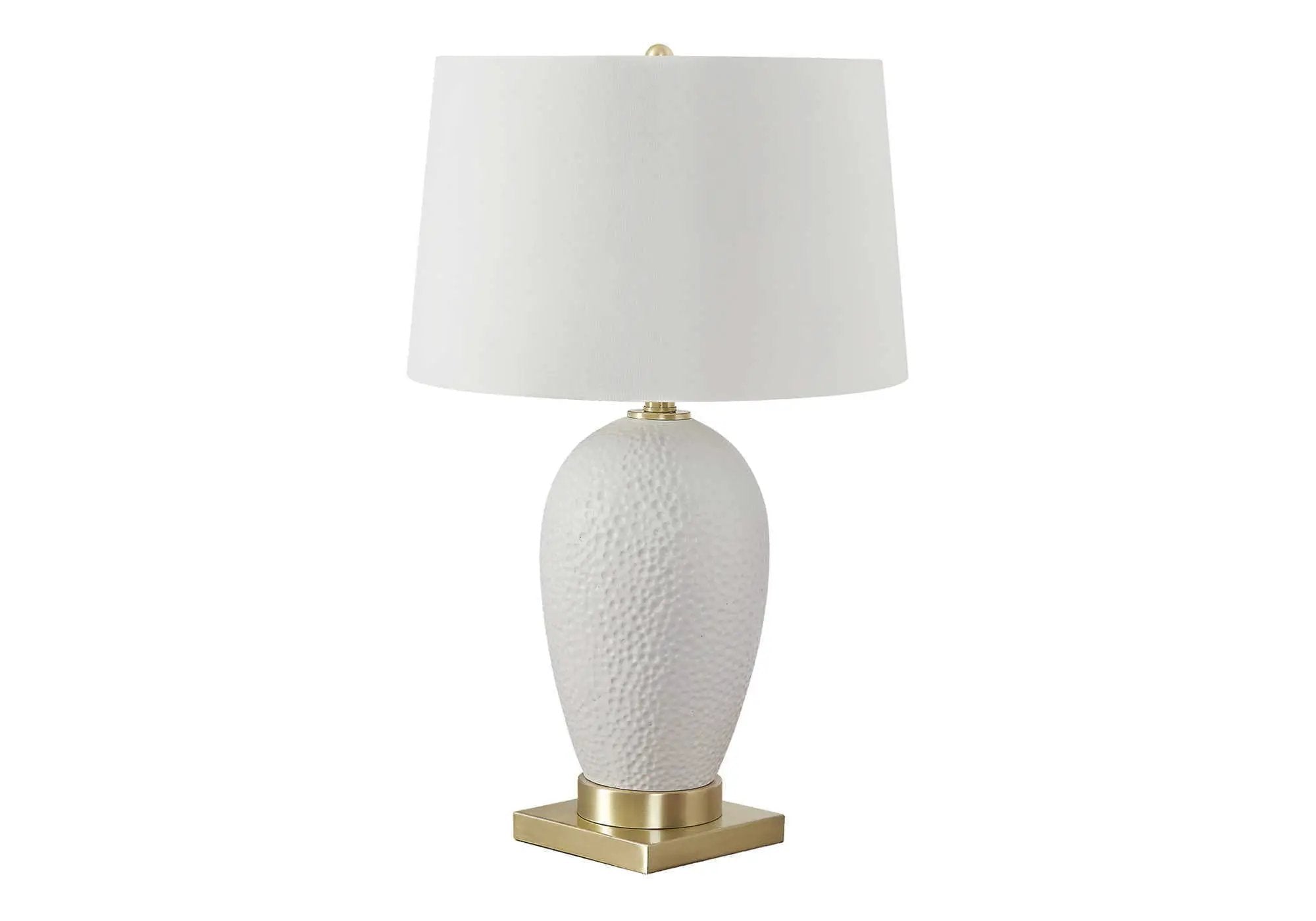 Lighting, Table Lamp, Ceramic, Transitional - White by HouseOfZazla