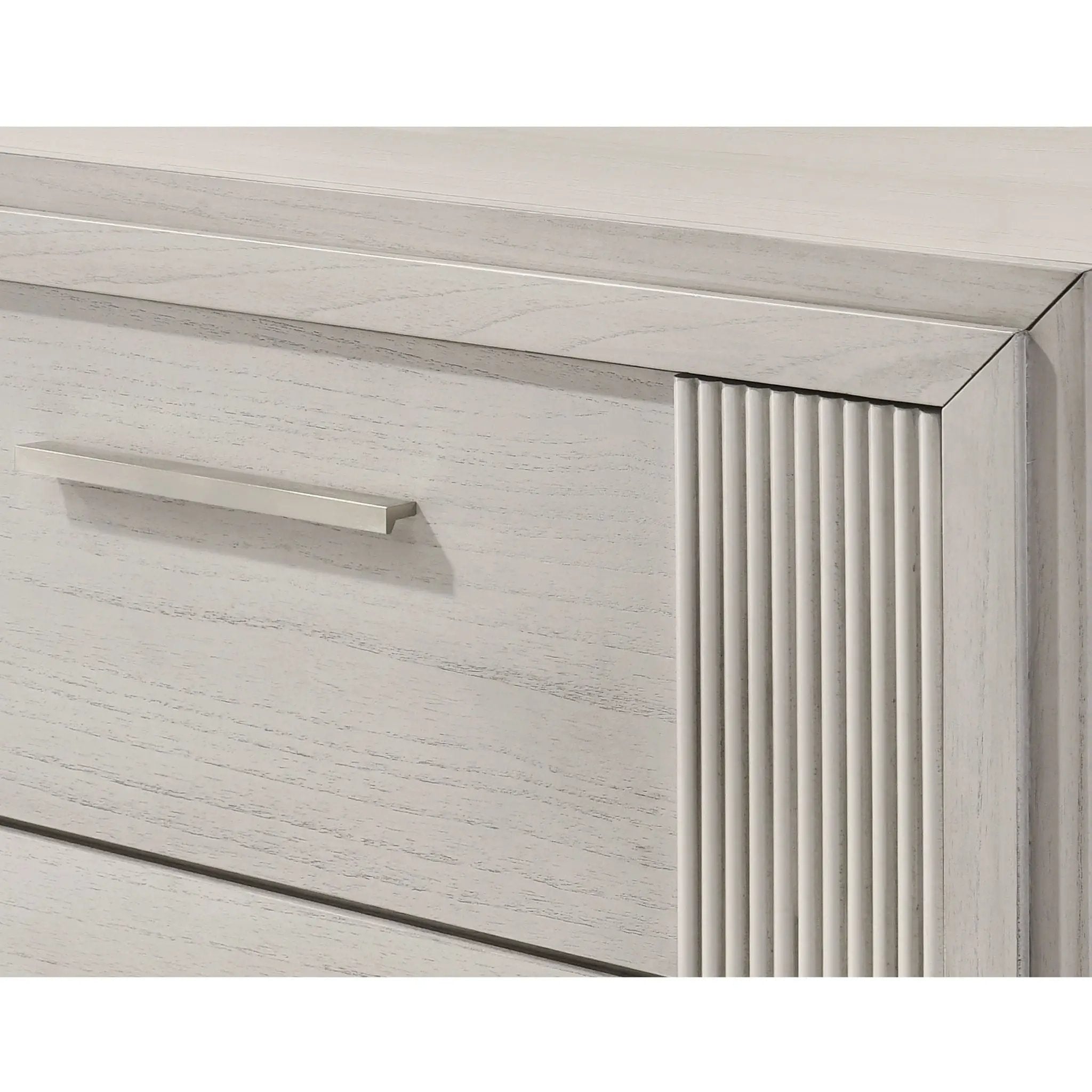 4 Drawer Tall Storage Chest Furniture - White by HouseOfZazla