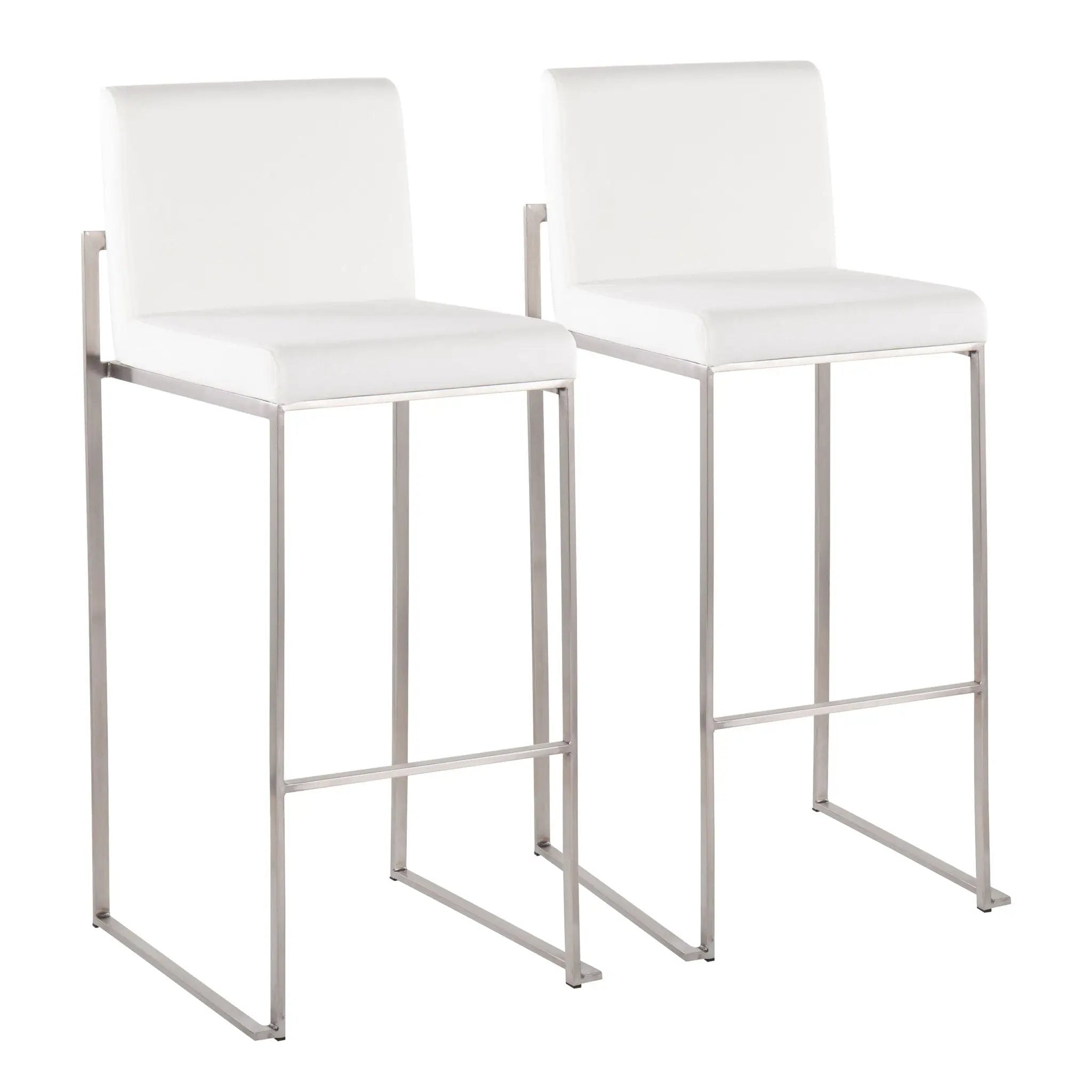 Fuji - Contemporary And Modern Elegance High Back Barstool by Unique Piece Furniture