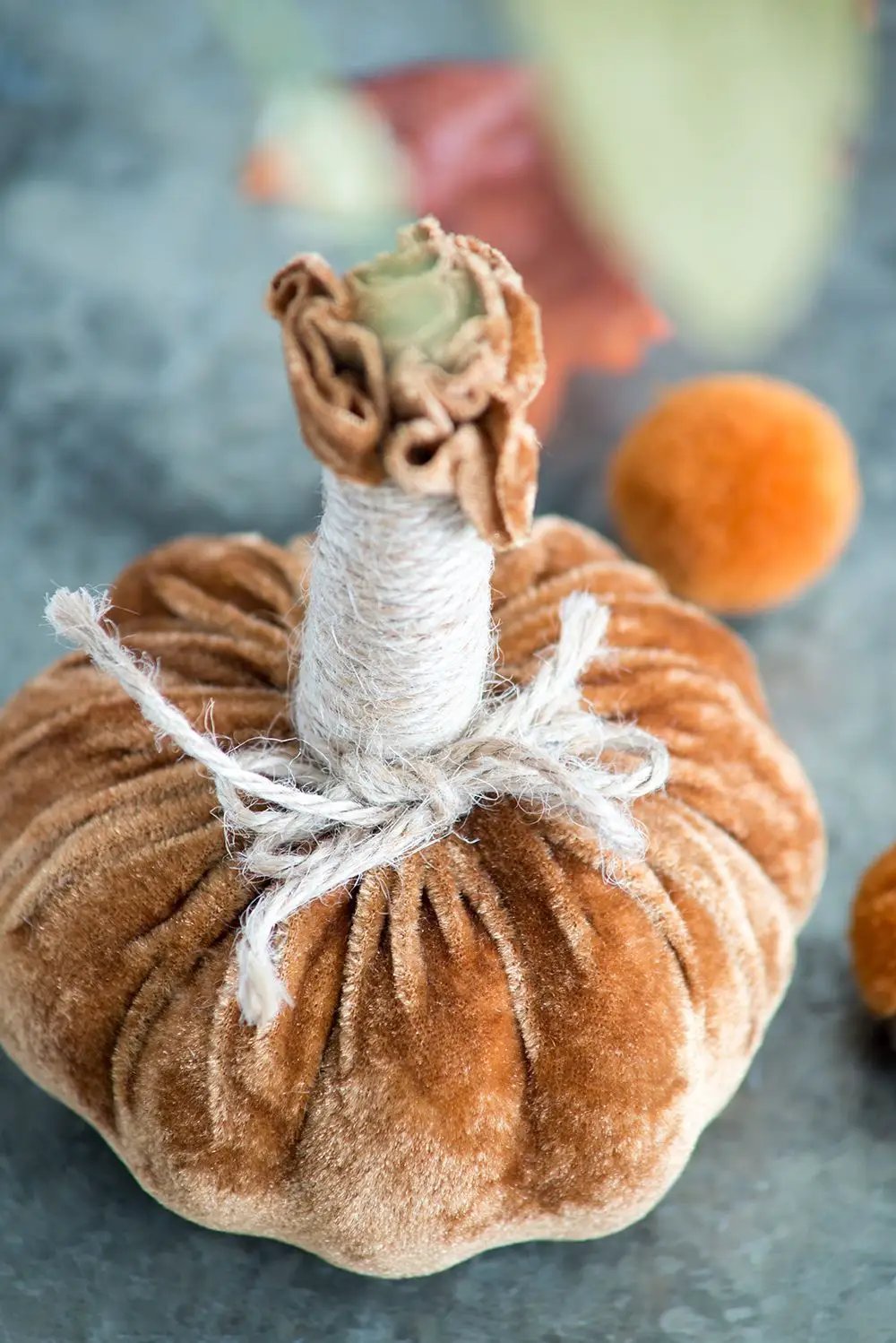 Pumpkin Ornament For Holiday Harvest Festival Fall Festival & Thanksgiving (Set of 6) by Unique Piece Furniture