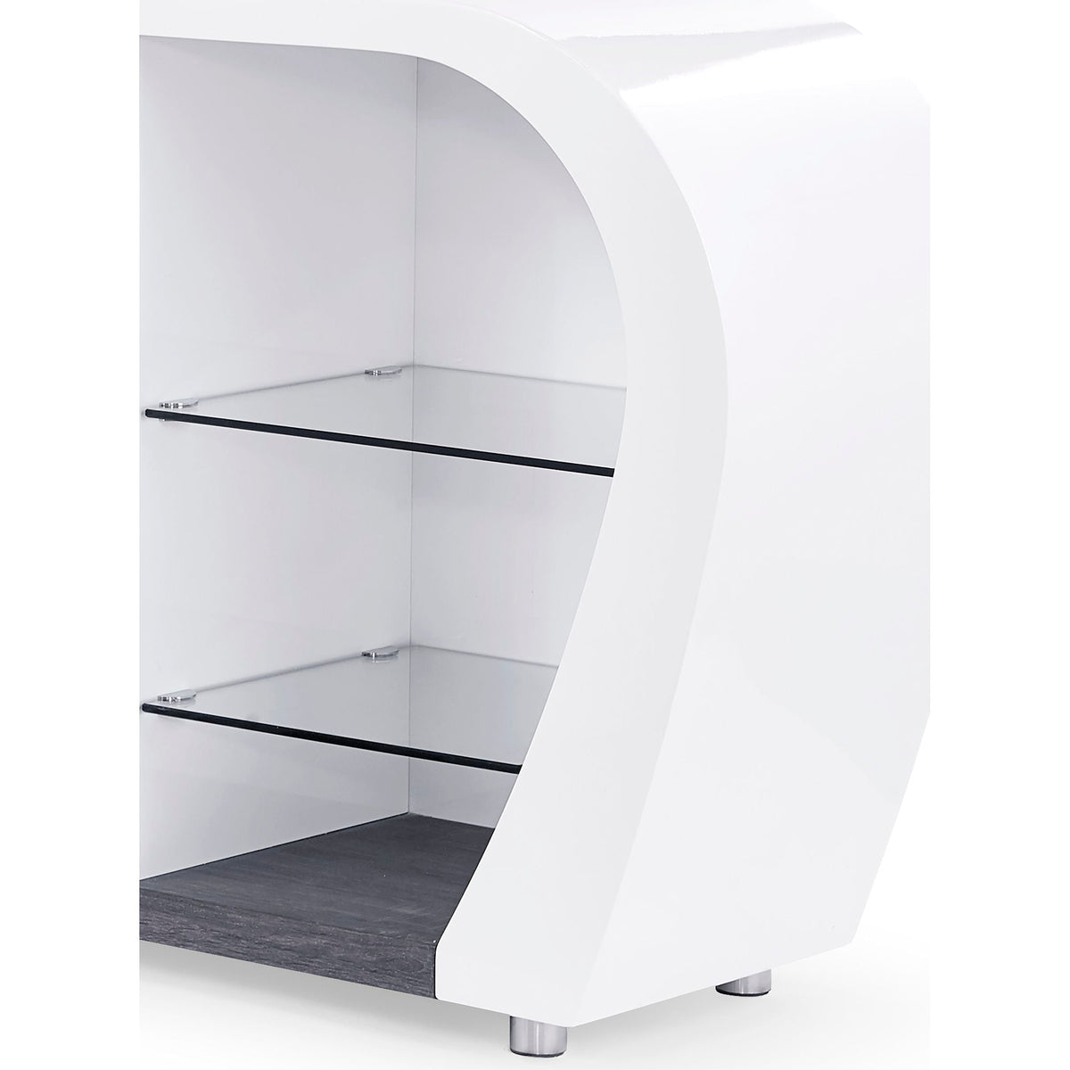 Anne Buffet with Ample Storage - White / Gray, photo 3 of 6