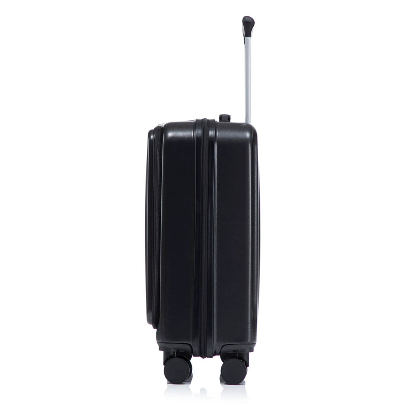 14' & 20' ABS Spinner Wheel Luggage Set with Cosmetic Case by HouseOfZazla