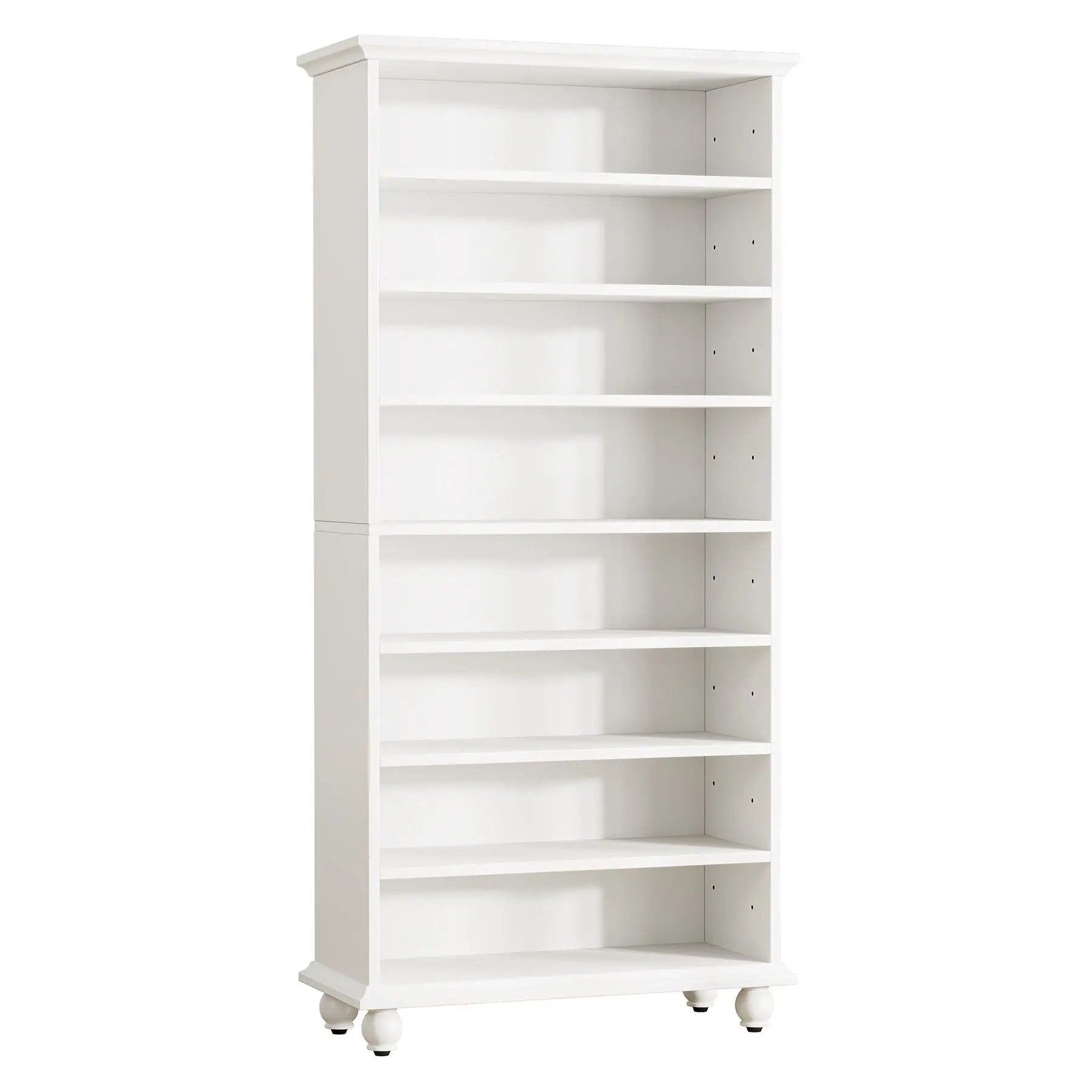 8 Tier Led Illuminated Shoe Cabinet With Adjustable Shelves, Storage Rack For 26 Pairs - White by HouseOfZazla