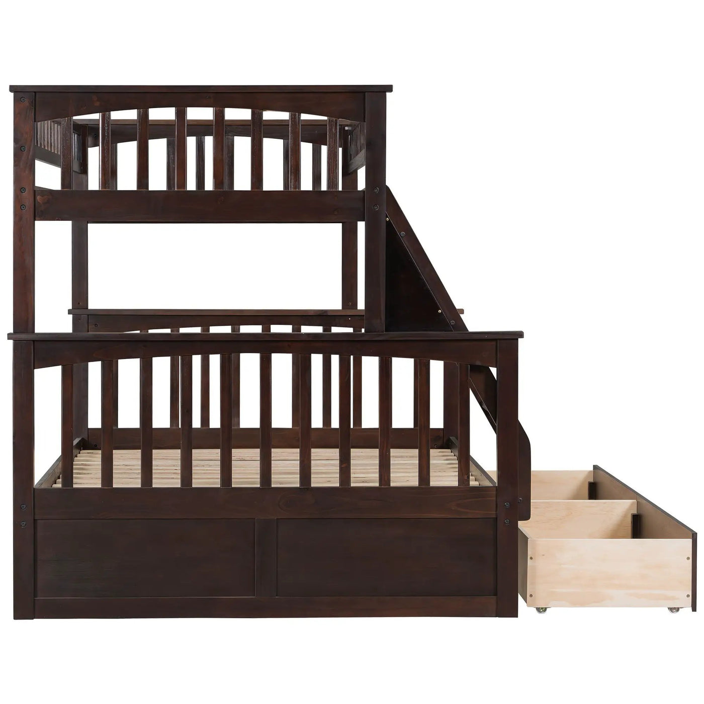 Bunk Bed With Drawers, Convertible Storage Bed by HouseOfZazla