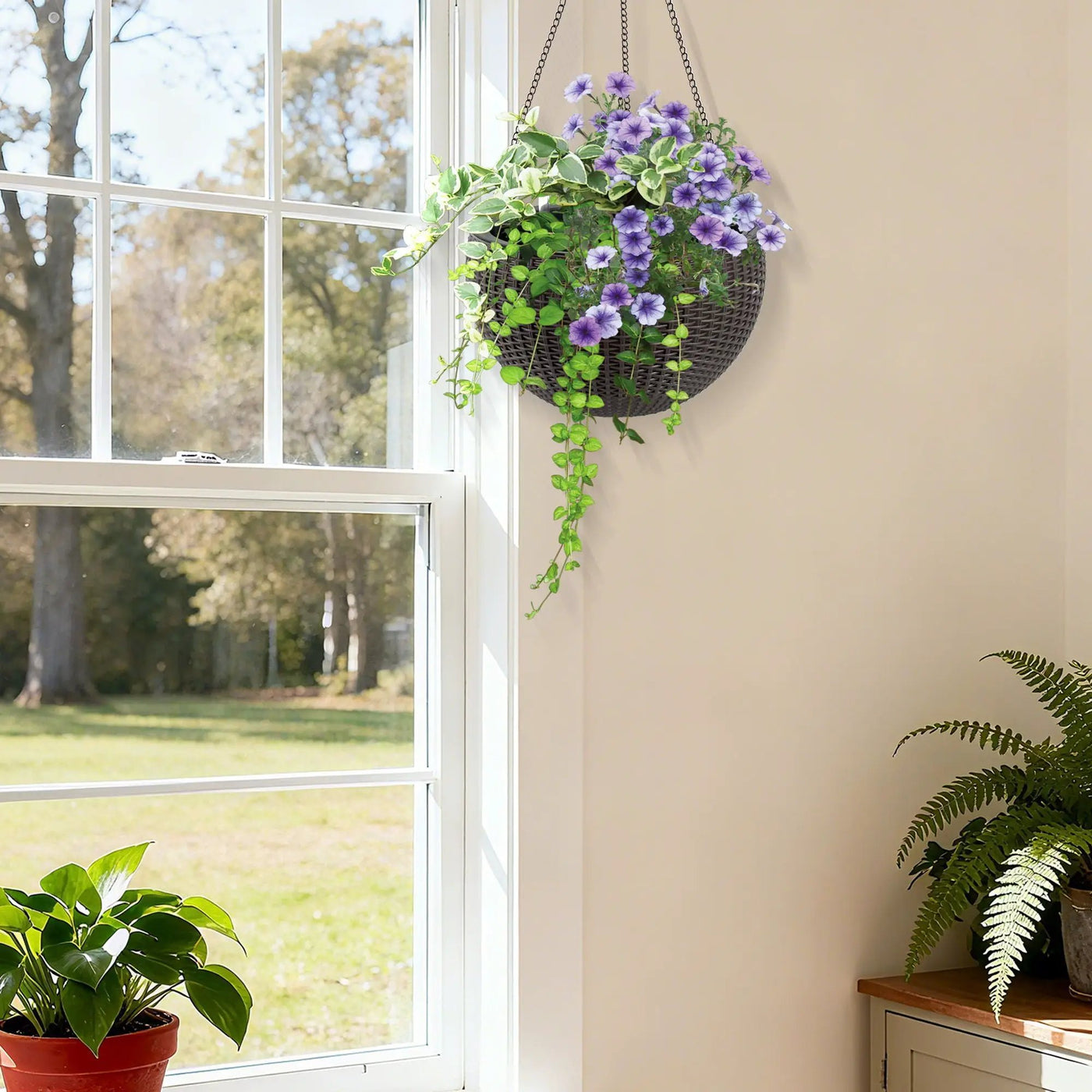 Self Watering Hanging Planter by HouseOfZazla